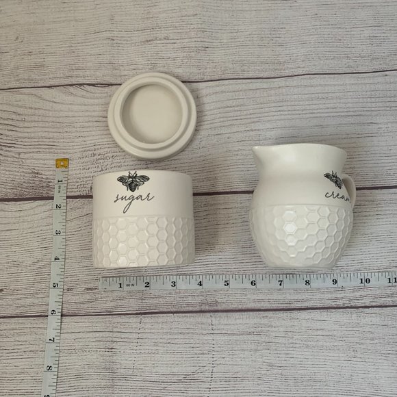 Heartland Hive Dining Heartland Hive Cream And Sugar Container Set With Pattern